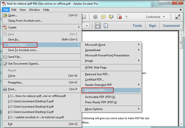 How To Reduce PDF File Size Online And Offline