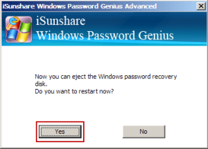 windows cancel password wizard