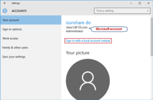 How to Add Microsoft Account for Windows 10 Logon