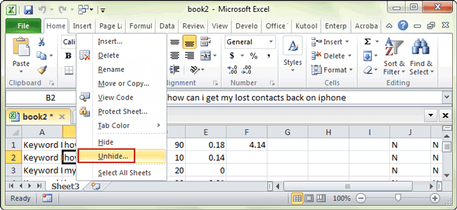 How To Unhide Multiple Sheets In Excel 6 Steps With Pictures How To 