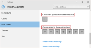 Windows 10 Login Screen VS Lock Screen