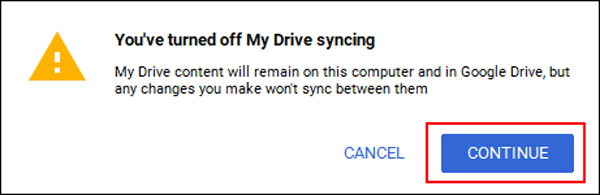 How To Stop Google Drive From Syncing Files To Computer 