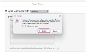 Effective Solutions To Fix Outlook Contacts Not Syncing With IPhone