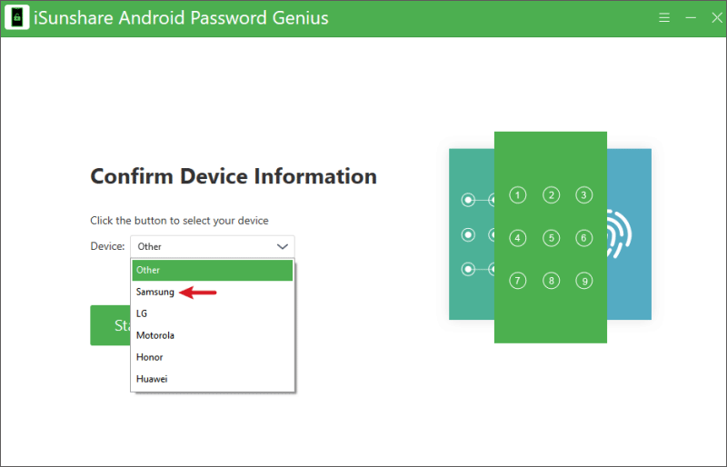 confirm device information