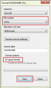 usb drive formatted to ntfs for mac