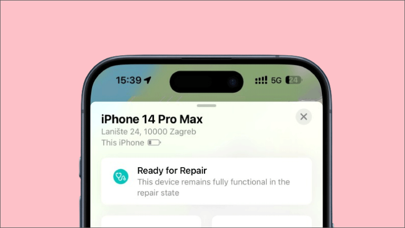 Repair State on iOS 17.5