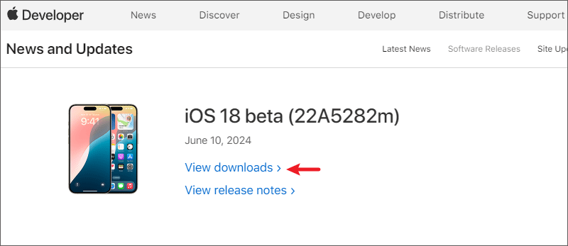 download iOS 18 Beta