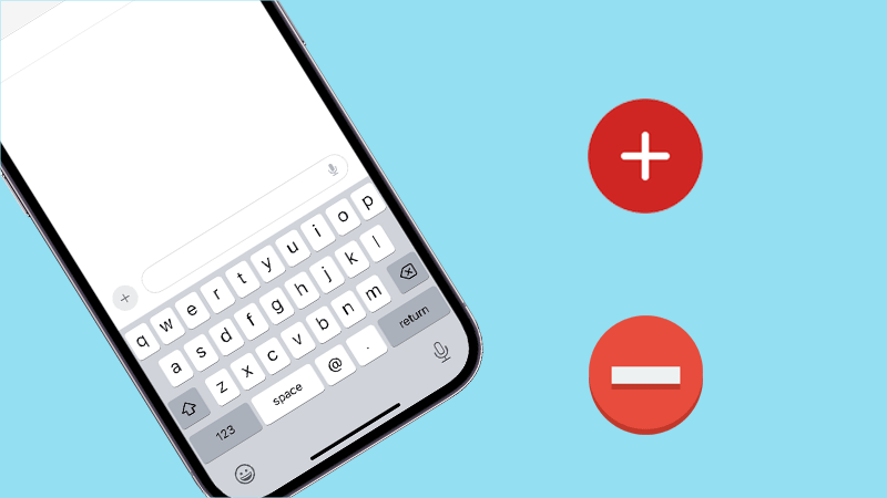 Add and Delete Keyboard on iPhone