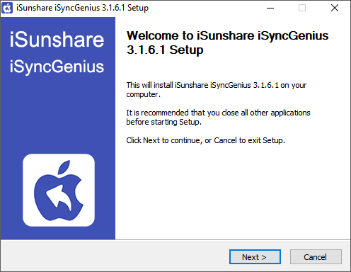 install iSyncGenius on PC