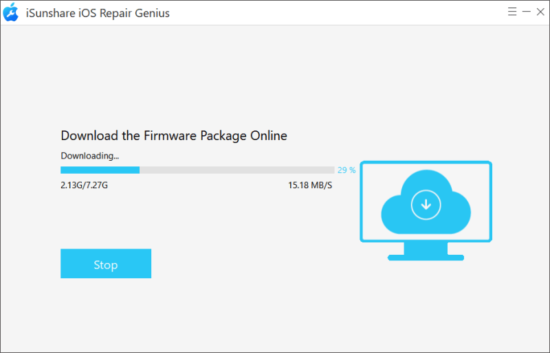 downloading the firmware package