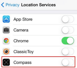 How to Hide the Status Bar Icon When iPhone System Services Are ...