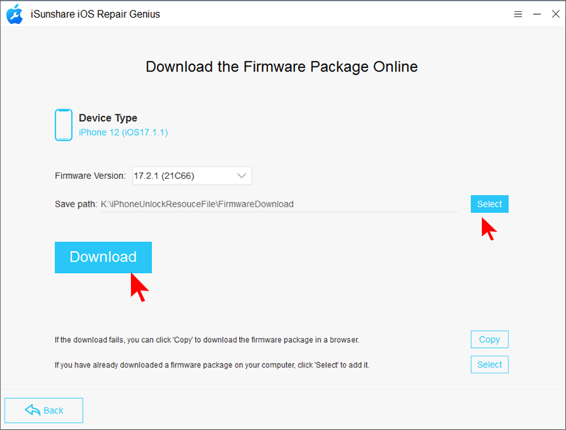 download firmware