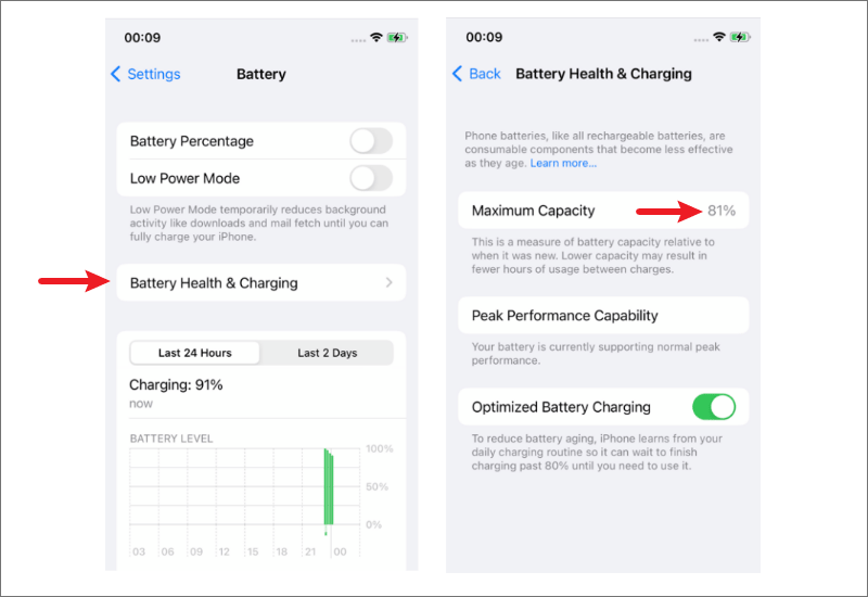 iphone battery health