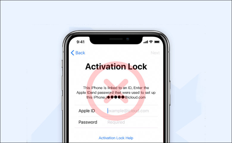 turn off iphone activation lock
