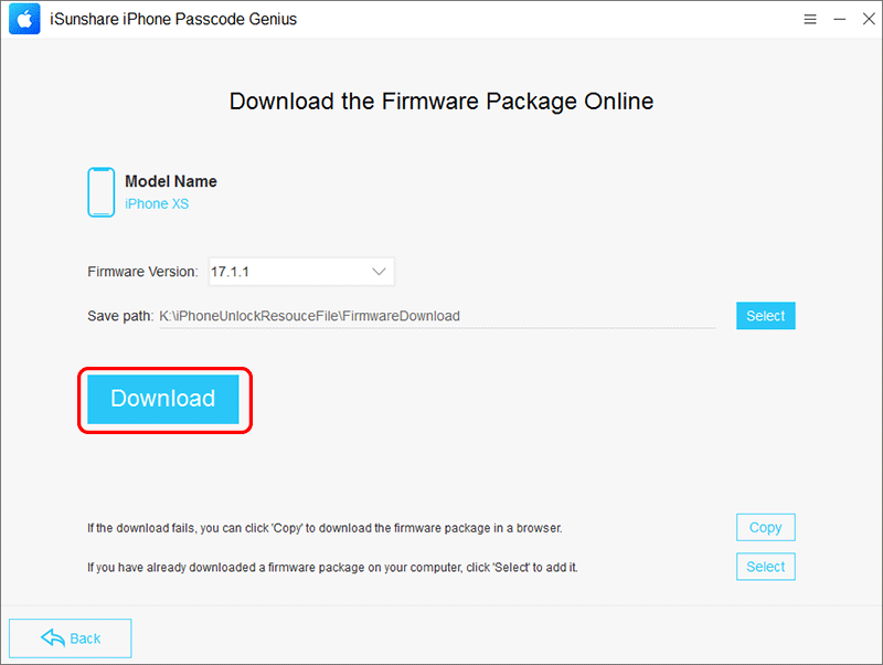  get firmware package