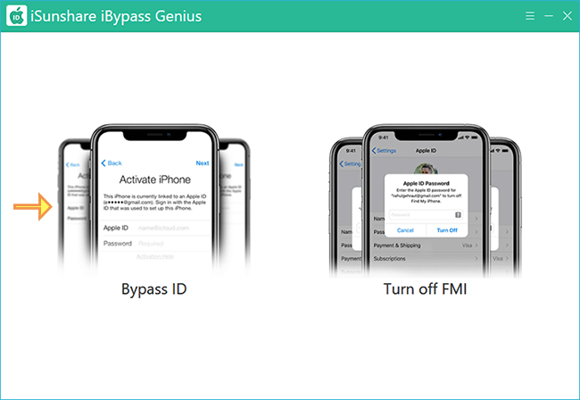 select Bypass ID