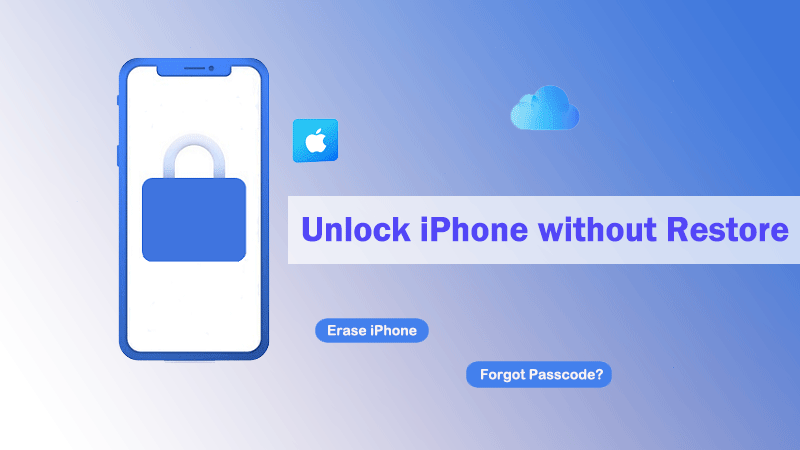 unlock iPhone without Restore