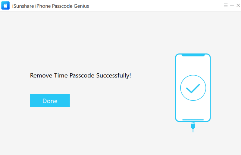 remove parents control password successfully