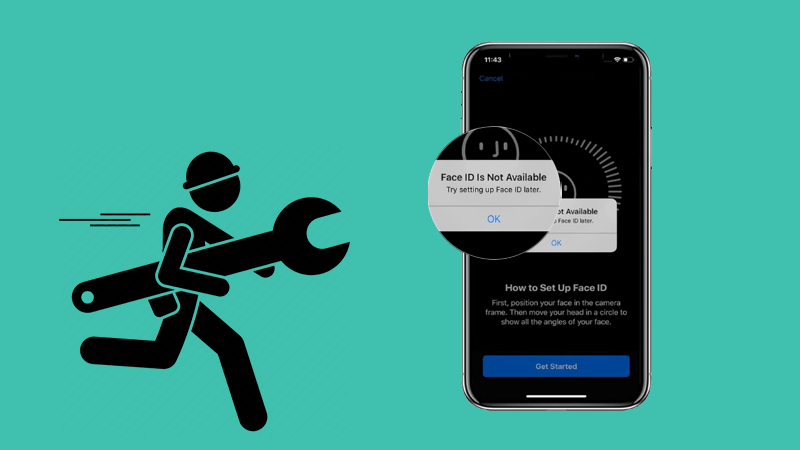 Face ID Not Available and Try Again Later