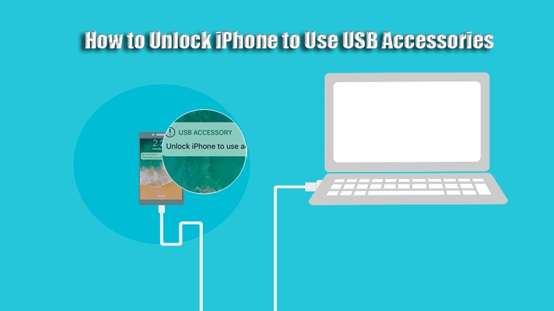 entsperren Sie das iPhone, um USB-Zubehör zu verwenden