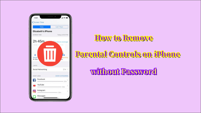 remove parental controls on iPhone without password