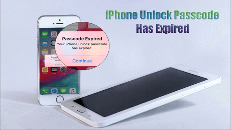 iphone unlock passcode has expired