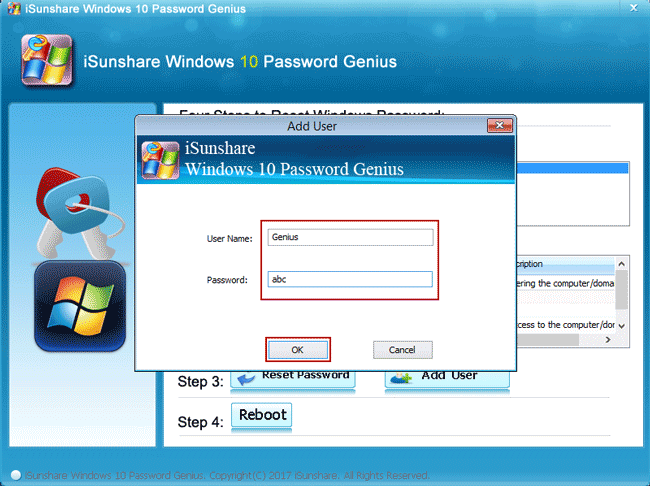 windows 10 cannot add user