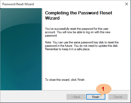windows 10 password reset tool sd card