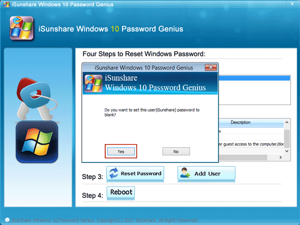 windows 10 password reset tool microsoft