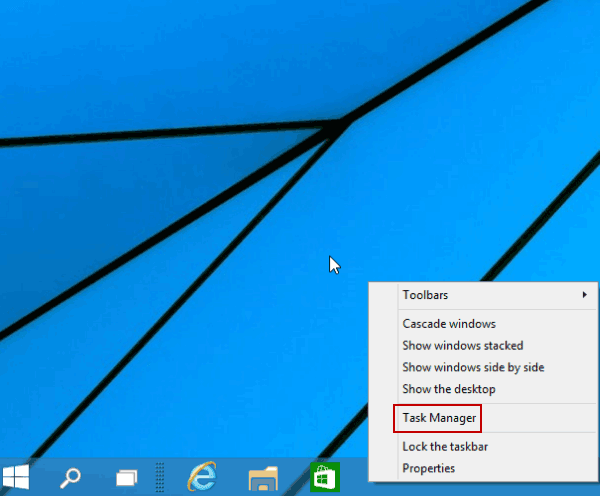 how open task manager shortcut