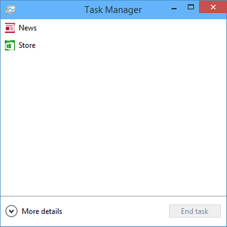 open task manager shortcut