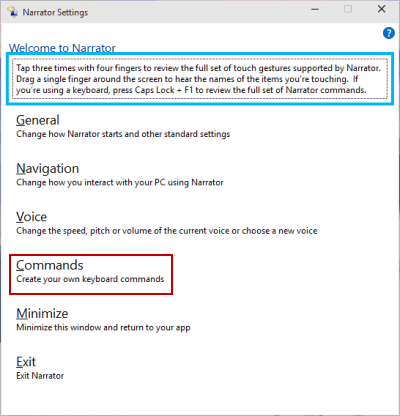 change hotkey settings windows 10