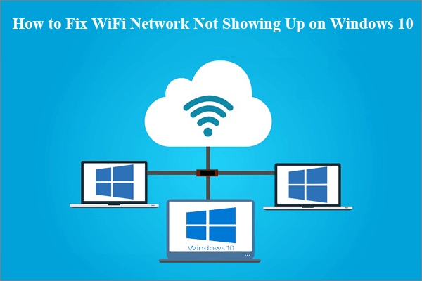 windows 10 not showing available networks