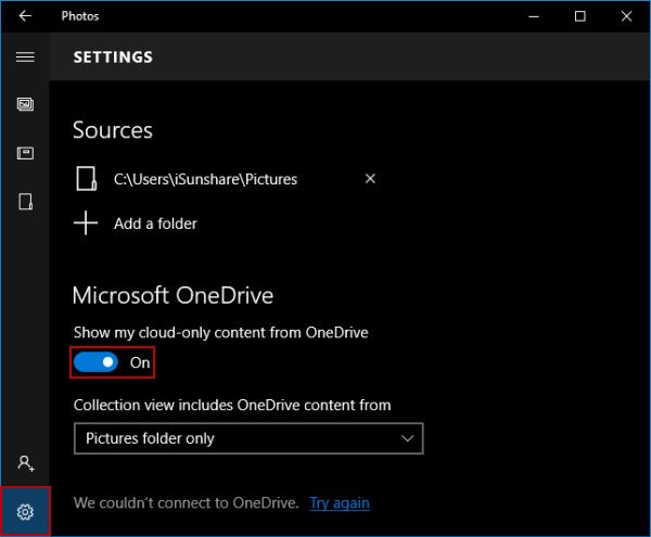 turn off microsoft onedrive at startup