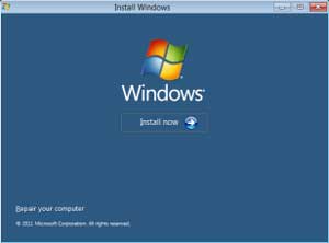 reinstall laptop windows system