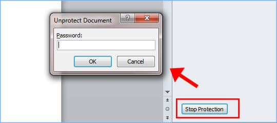 how to unlock document for editing