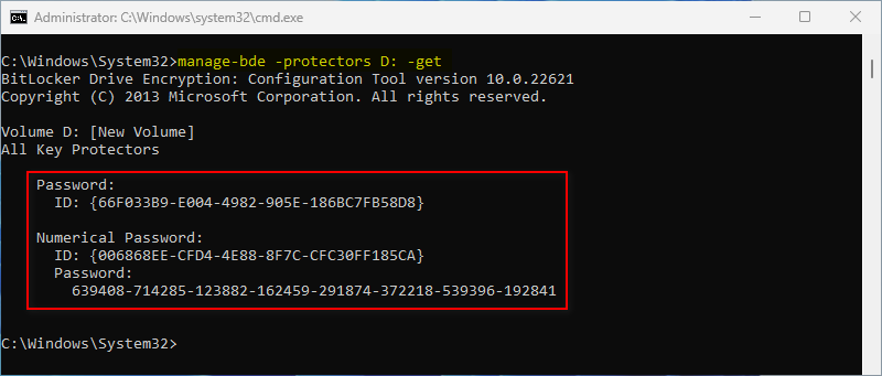 get authentication method after adding a new authentication method