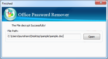 password is recovered